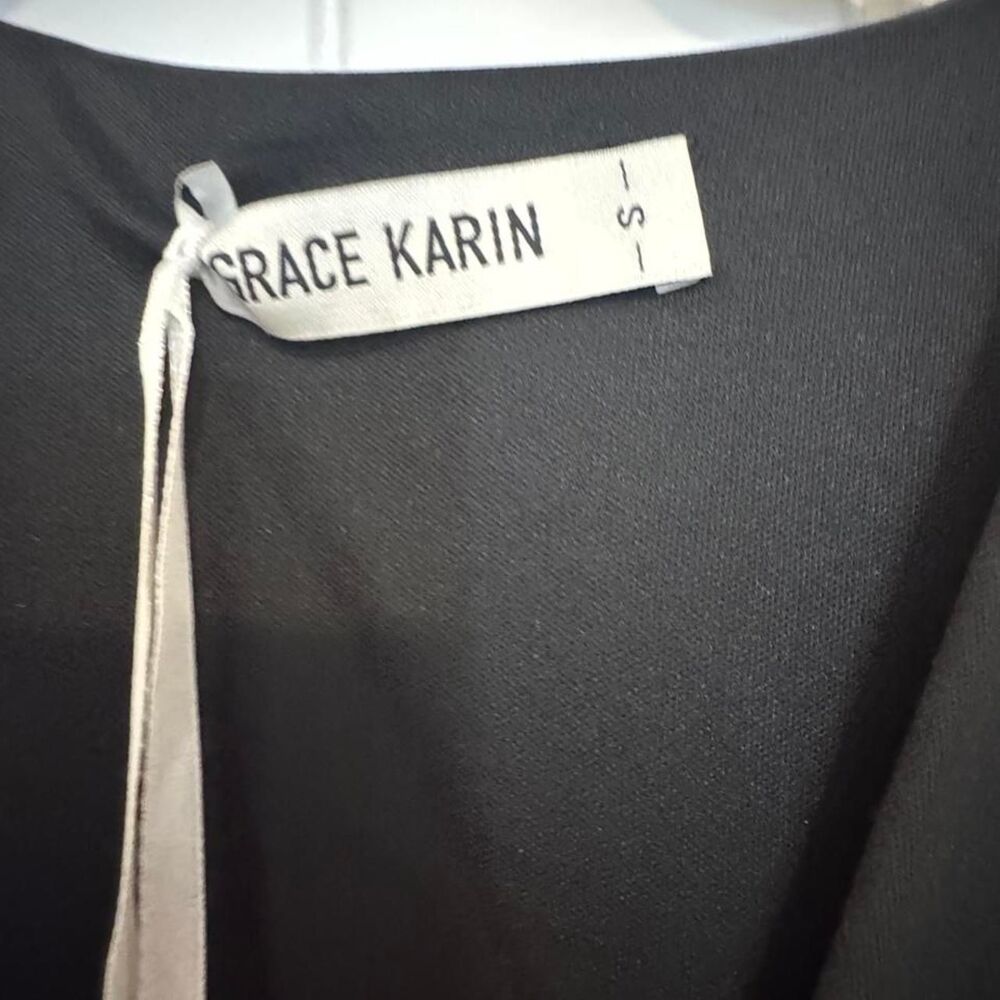Grace-karin Women's Black Dress - Picture 7 of 8